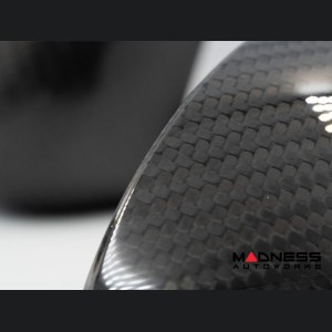 Alfa Romeo 4C Mirror Covers - Carbon Fiber - Full Replacements - 4C Furia 